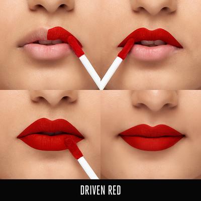 Lakme 9to5 Primer + Matte Liquid Lip Color MR2 Driven Red 4.2 ml - Primer