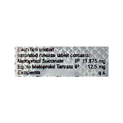 METODER XL 12.5 Tablet 10's - Hypertension-Bet