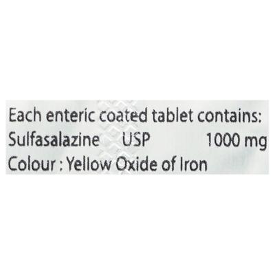 SALDAY 1000 Tablet 10's - Ulcerative Colitis/Bowel Inflammatory Disease-GIT