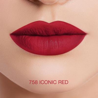 Ga-De Velveteen Pure Matte Lipstick 758 Iconic Red 4 gm - Lipsticks