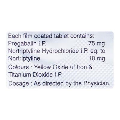 Pregalin NT Tablet 10'S - Neuropathic Pain-Dru