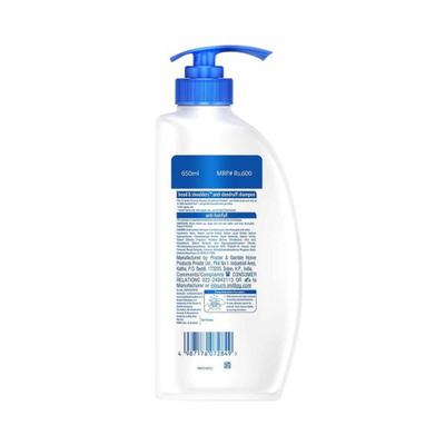 Head & Shoulders Anti-Hairfall Anti-Dandruff Shampoo For Women & Men 650 ml - Shampoos