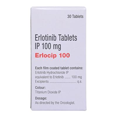 Erlocip 100mg Tablet 30'S - Cancer Oncology-Tar