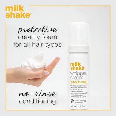 milk shake Conditioning Whipped Cream Leave in foam 100 ml - Hair Perms & Texturizers