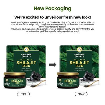 Vlado's Himalayan Organics Himalayan Shilajit Resin 25 g - Sexual Care