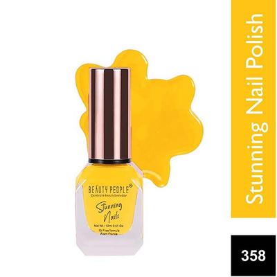 Beauty People Stunning Nail Polish 358 Dirty Yellow 12 ml - Nail Polish