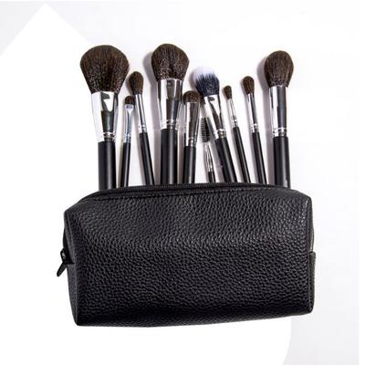 bh cosmetics Ultimate Essentials 10 Piece Face and Eye Brush Set with Bag 1's - Lens Solution & Accessories