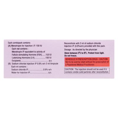 Lupi Hmg 150mg Injection 1's - Hormonal Therapy-Oes