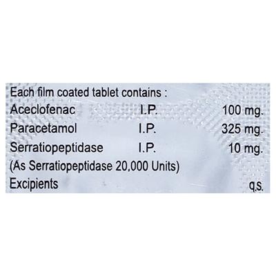 AFENAC PS Tablet 10's - Pain relief-Nsa