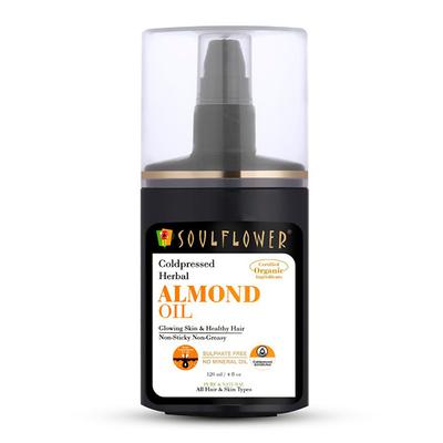 Soulflower Almond Oil 120 ml - Carrier Oils