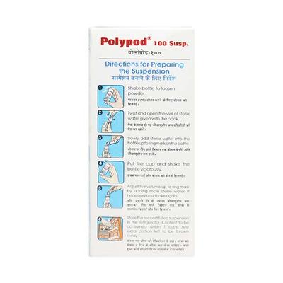 Polypod 100mg Suspension 30ml - Bacterial Infections-Cep