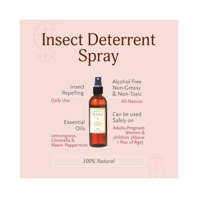 Kama Ayurveda Natural Insect Deterrent Body Spray 100 ml - Personal Care (Ayush)