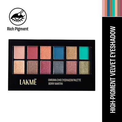 Lakme Absolute Spotlight Eye Shadow Palette Berry Martini 12 gm - Eyeliners