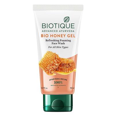 Biotique Bio Honey Gel Hydrating Face Wash All Skin 150ml - Face Wash & Cleansers