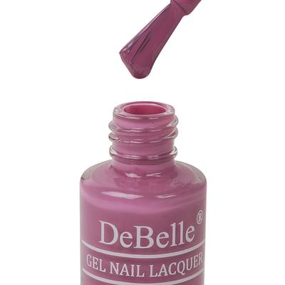 DeBelle Gel Nail Lacquer Flamboyant Florina (Dark Pink Mauve) 6 ml - Nail Polish