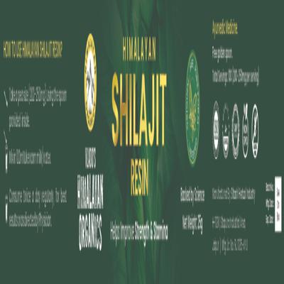 Vlado's Himalayan Organics Himalayan Shilajit Resin 25 g - Sexual Care