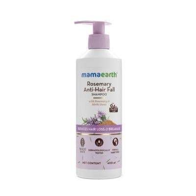 Mamaearth Rosemary Anti Hair Fall With Rosemary & Methidana Shampoo 400 ml - Shampoos