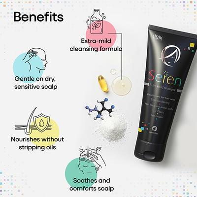 SEREN EXTRA MILD Shampoo 100ml - Cleanser-Oth