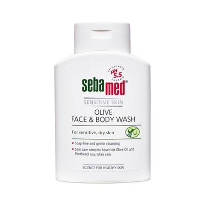 Sebamed Olive Face & Body Wash 200 ml - Baby Soap