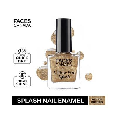 Facescanada Ultime Pro Splash Nail Enamel All That Glitters 22 8 ml - Nail Polish