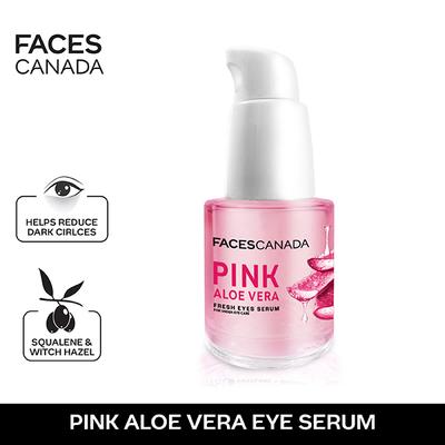 FACESCANADA Pink Aloe Vera Fresh Eyes Serum 15 ml - Face Serum