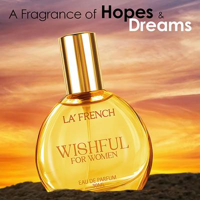 La French Wishful Perfume For Women - Ambery Floral Fragrance With Spicy Fresh Notes 30 ml - Women Perfumes (Edt/Edp)