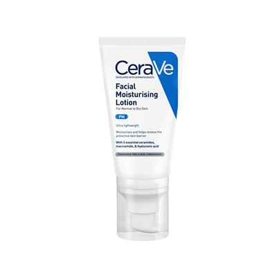 CeraVe AM Facial Moisturising Lotion - Normal to Dry Skin 52 ml - Face Wash & Cleansers