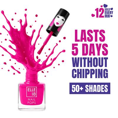 Elle 18 Nail Pops Nail Color, Shade 68 5 ml - Nail Polish