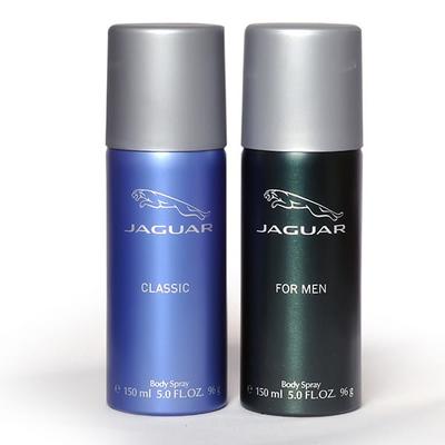 Jaguar Classic + For Men Deo Combo Set - Pack of 2 300 ml - Men Deodorants/Roll-Ons