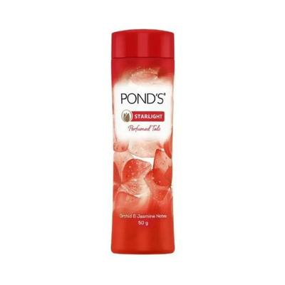 Pond's Starlight Perfumed Talc Powder, Orchid & Jasmin Notes 50 gm - Talcum Powders