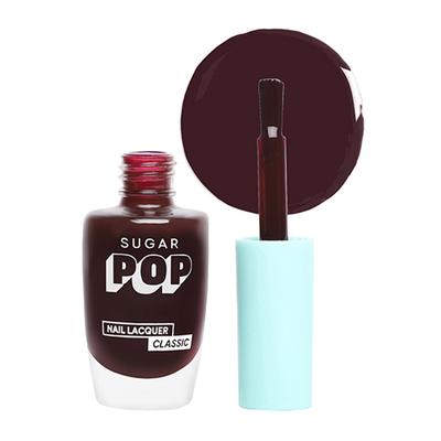 SUGAR POP Nail Lacquer 25 Red Claret 10 ml - Nail Polish