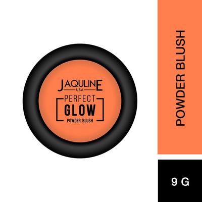 Jaquline USA Perfect Glow Powder Blush Call me Blush 02 5 gm - Blushes