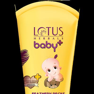 Lotus Herbals Baby+ Feathery Pecks Soft Baby Creme 50 Gm - Creams, Lotions & Oils