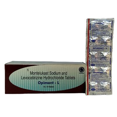 OPIMONT L Tablet 10's - Allergies-Ant