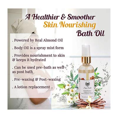 Seer Secrets Deep Moisture Replenishing Bath & Shower Oil - Benzoin & Gudalur Vanilla 100 ml - Shower Gels & Body Wash