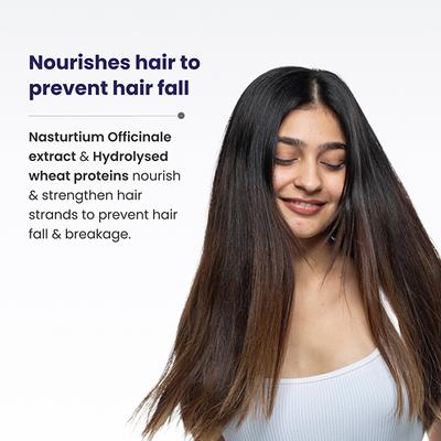 Reequil Hair Fall Control Shampoo With Vitamin B3, B5, & B7 250 ml - Shampoos