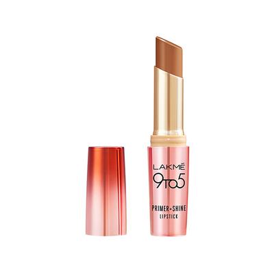 Lakme 9 to 5 P+S Lipstick Caramel Latte 3.6 gm - Lipsticks