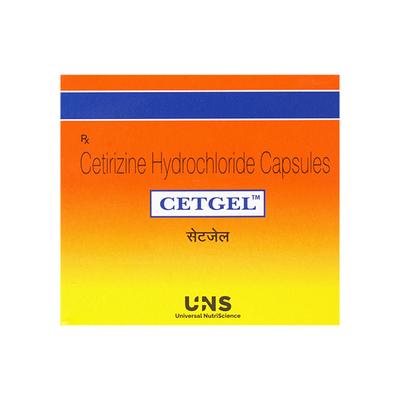 Cetgel Capsule 10'S - Allergies-Ant