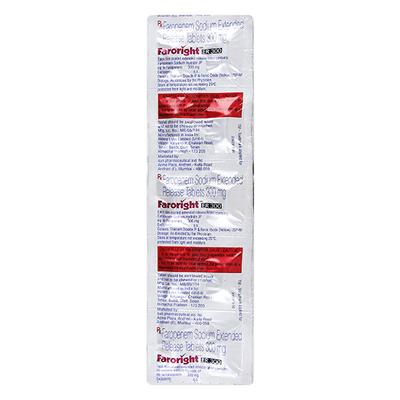 FARORIGHT ER 300 Tablet 10's - Bacterial Infections-OBL