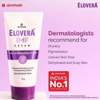 ELOVERA IMF Cream 75gm - Dry Skin-Emo