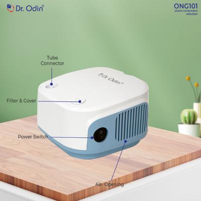 Dr. Odin Piston Nebulizer (ONG101) - Blue 1's - Nebulizer & Vaporizer