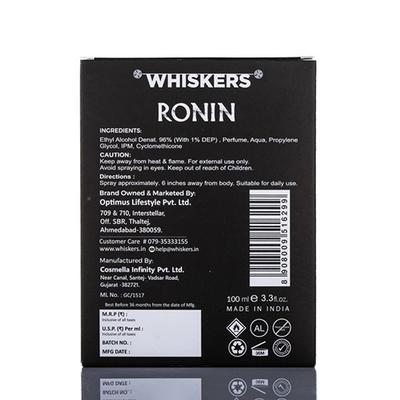 Whiskers Ronin Eau De Parfum 100 ml - Perfumes (Edt/Edp)