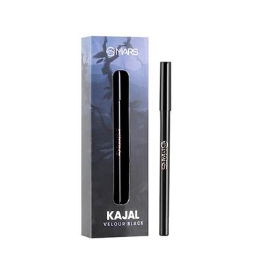 Mars Won't Smudge Won't Budge Smooth Glide Kajal - 03 Velour Black 1.4 gm - Kajal & Kohls