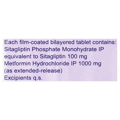SITANORM M 100/1000 Tablet 15's - Diabetes-Ant