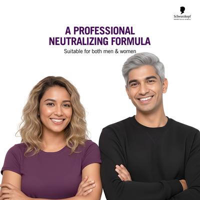 Schwarzkopf Professional Goodbye Yellow Neutralizing Shampoo pH 4.5 for silver hair and colored hair 300 ml - Shampoos