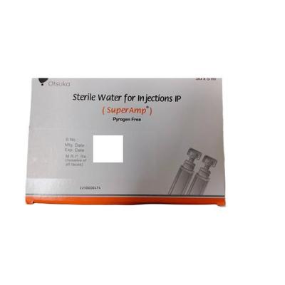 Otsuka Sterile Water For Injection Ip (Super Amp) Pyrogen Free (Pack of 50 x 5 ml) - Infusion Set