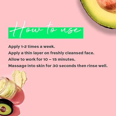 Revolution Skincare x Jake-Jamie Avocado Face Mask 50 ml - Masks & Peels
