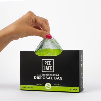 Pee Safe Oxo - Biodegradable Disposable Bags (Pack of 50) 1's - Others