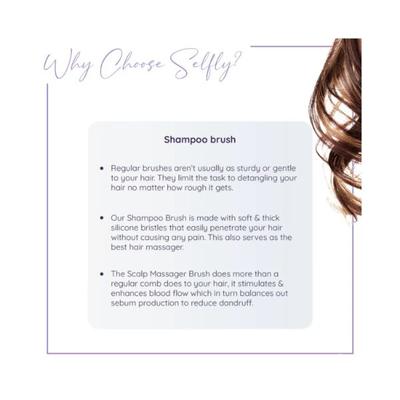 Sanfe Selfly Stunner Scalp Massager Brush 1's - Massagers