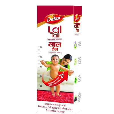 Dabur Lal Tail Massage Oil 100 ml with Free Dabur Baby Soap 50 gm - Baby Skin Care